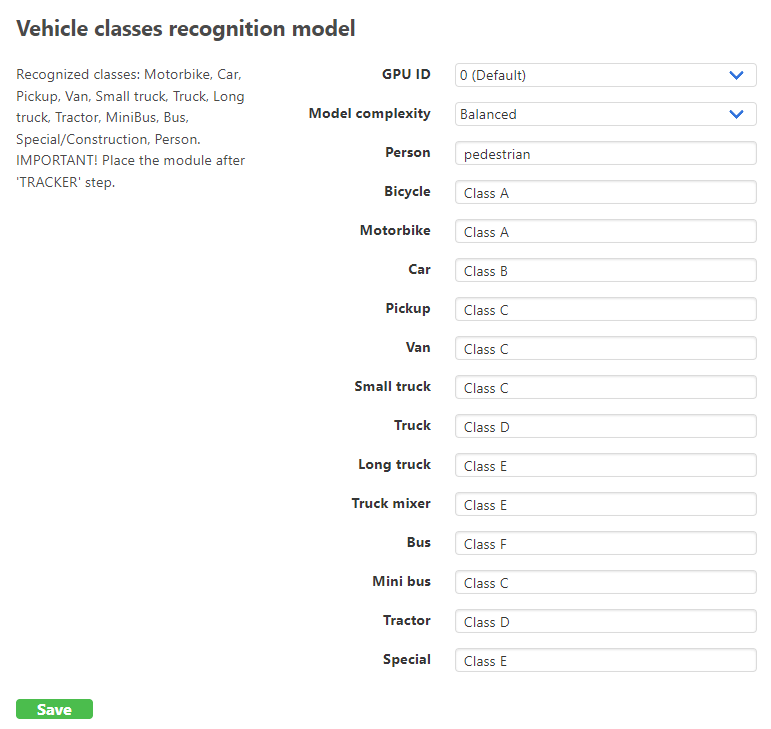 Vehicle color model make recognition