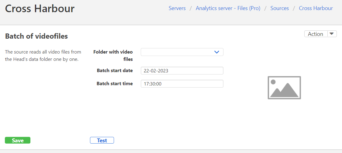 Video file input